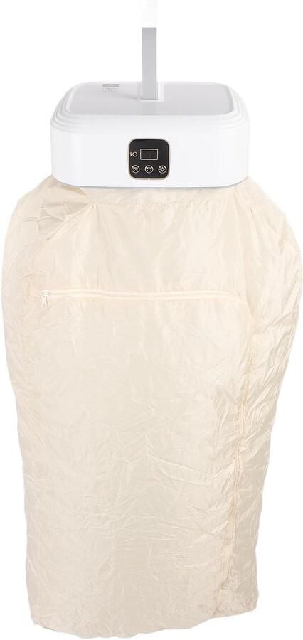 Draagbare Wasdroger Mini Droger Snel Kleding Drogen Opvouwbaar Ontwerp 2 Niveaus Wit