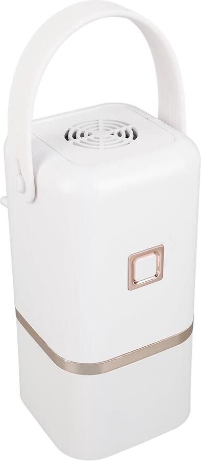 Draagbare Wasdroger Mini Reisdroger Snel Kleding Drogen Ingebouwde Droogzak Compact Formaat Wit
