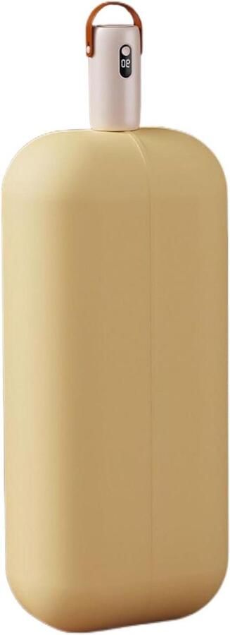 Draagbare Wasdroger Opvouwbare Droger Kleding Drogen Sneldrogende Technologie 16.5 cm Crèmekleurig