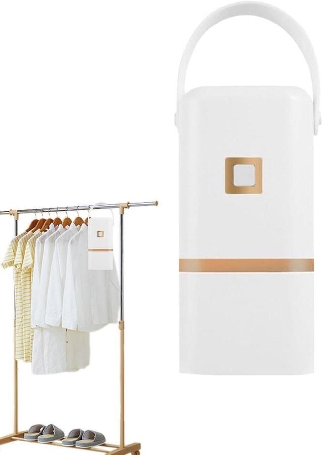 Draagbare Wasdroger Reisdroger Compact Kleding Snel Drogen 360 Graden Circulatiewarmte 17.1D x 10.4B x 17.1H cm