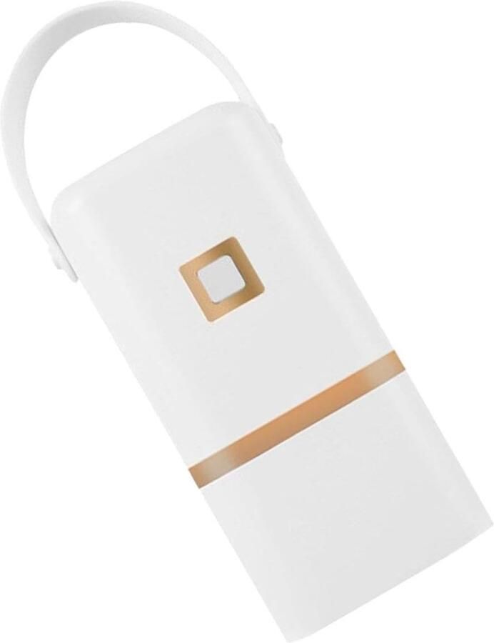 Draagbare Wasdroger Reisdroger Kleine Droger Lichte Kleding Drogen Hoge Temperatuur Warmte Compact Ontwerp Wit