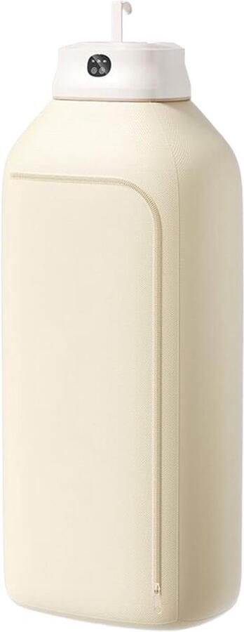 Draagbare Wasdroger Reisdroger Opvouwbaar Kleding Drogen Compact en Stil 400W Wit