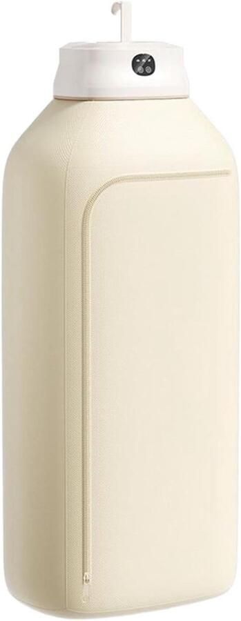 Draagbare Wasdroger Reisdroger Opvouwbaar Kleding Drogen Compact en Stille Werking 400 W Wit