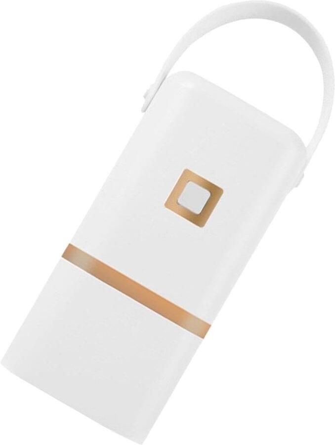 Draagbare Wasdroger Reisdroger Opvouwbaar Kleding Drogen Compact Lichtgewicht 16x8x8cm Wit