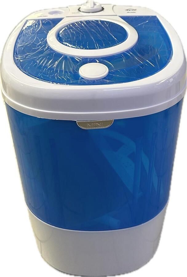 Draagbare Wasmachine 2 kg Compact en Efficiënt in Blauw en Wit