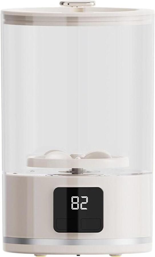 Draagbare Wasmachine Opvouwbare Mini Wasmachine Ondergoed Wassen LED Display 1 Liter Capaciteit Wit