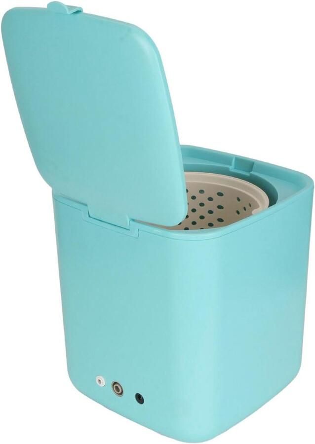 Draagbare Wasmachine Compacte Wasmachine Efficiënt Wassen Automatische Afvoer 7 Liter Capaciteit Groen