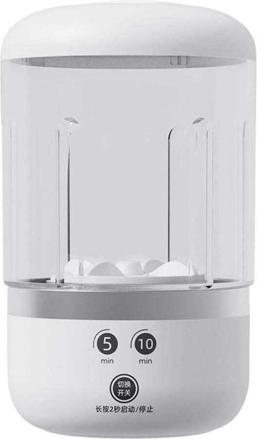 Draagbare Wasmachine Compacte Wasmachine Reizen en Camping Draadloze Bediening 1000 ml Capaciteit Wit