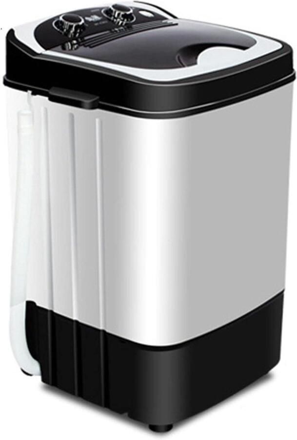 Draagbare Wasmachine Droger Mini Compact Kleine Wasjes Tijdinstelling 2 kg Capaciteit Grijs