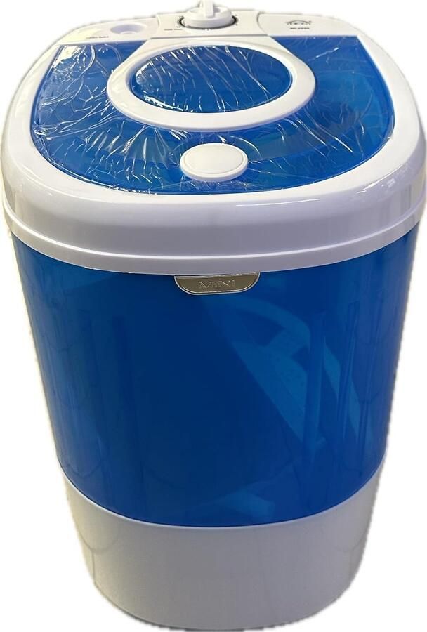 Draagbare Wasmachine Kleine Wasmachine Snel Wassen Semi-automatisch 2 kg Capaciteit Wit Blauw