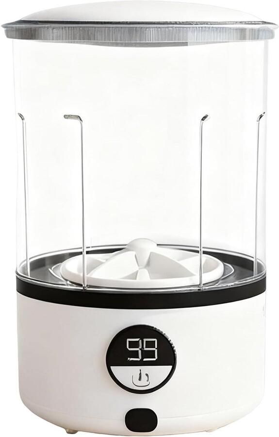 Draagbare Wasmachine Mini Wasmachine Reizen en Camping Draadloos en Oplaadbaar 137 x 137 x 21 cm
