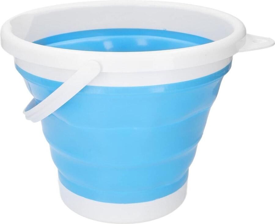 Draagbare Wasmachine Mini Wasemmer Kleine Kleding Wassen Opvouwbaar Ontwerp 5kg Capaciteit Wit