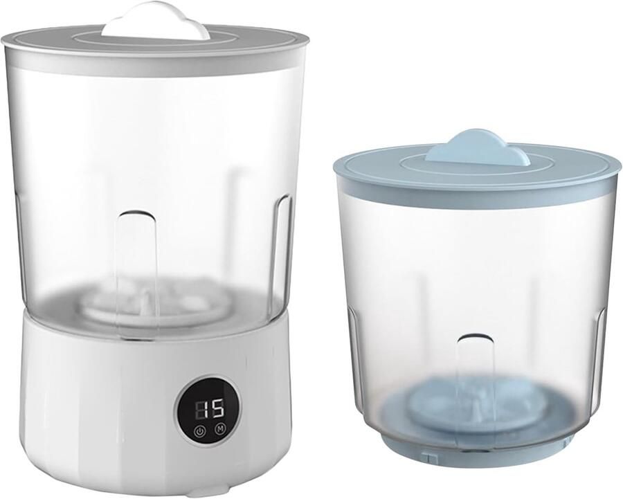 Draagbare Wasmachine Mini Wasmachine Ondergoed Wassen Drie Reinigingsmodi Compact Emmerontwerp Meerkleurig