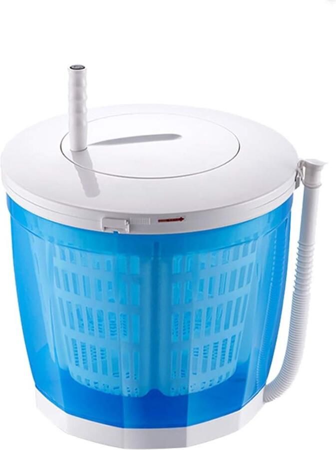 Draagbare Wasmachine Mini Wasmachine Kamperen en Reizen Handmatige Bedrijfsmodus 2 Liter Capaciteit Blauw