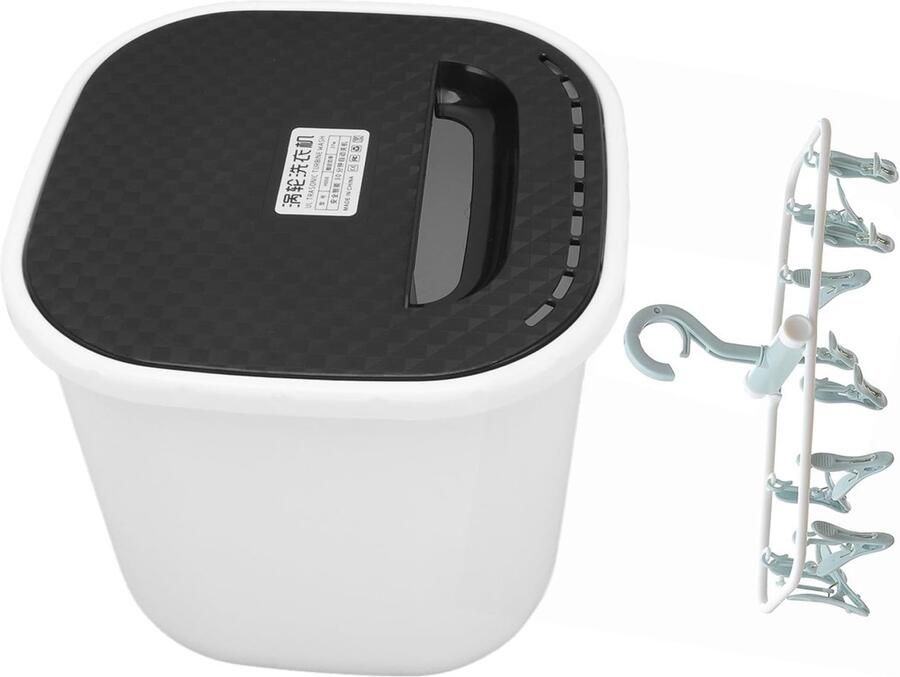 Draagbare Wasmachine Mini Wasmachine Kleine Wasjes Automatische Uitschakeling 6 Liter Blauw