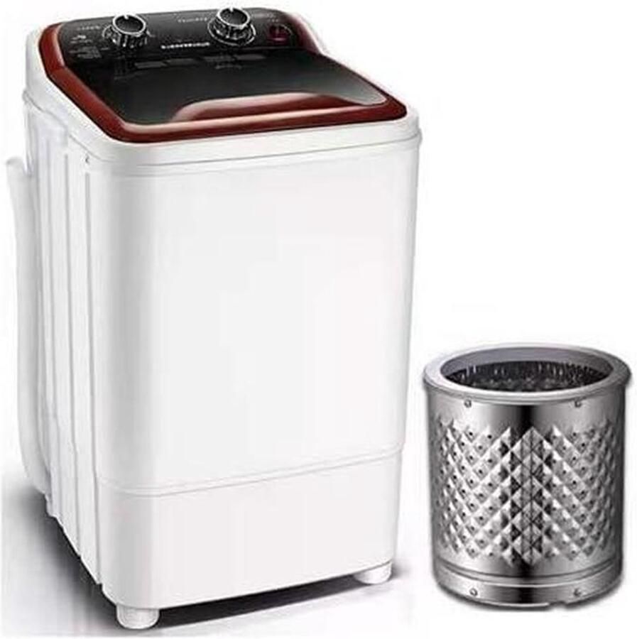 Draagbare Wasmachine Mini Wasmachine Kleine Wasjes Met Afvoermand 7 Kg Capaciteit Blauw