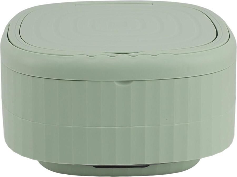 Draagbare Wasmachine Mini Wasmachine Opvouwbaar Kleine Wasjes Doen Opvouwbaar en Draagbaar 9L Capaciteit Wit