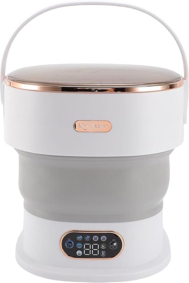 Draagbare Wasmachine Mini Wasmachine Ruimtebesparend Wassen Opvouwbaar Ontwerp 13L Capaciteit