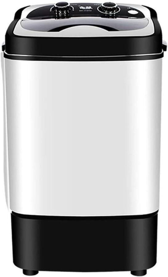 Draagbare Wasmachine Mini Wasmachine Snel Wassen 2-In-1 Functionaliteit 2 KG Capaciteit Zwart
