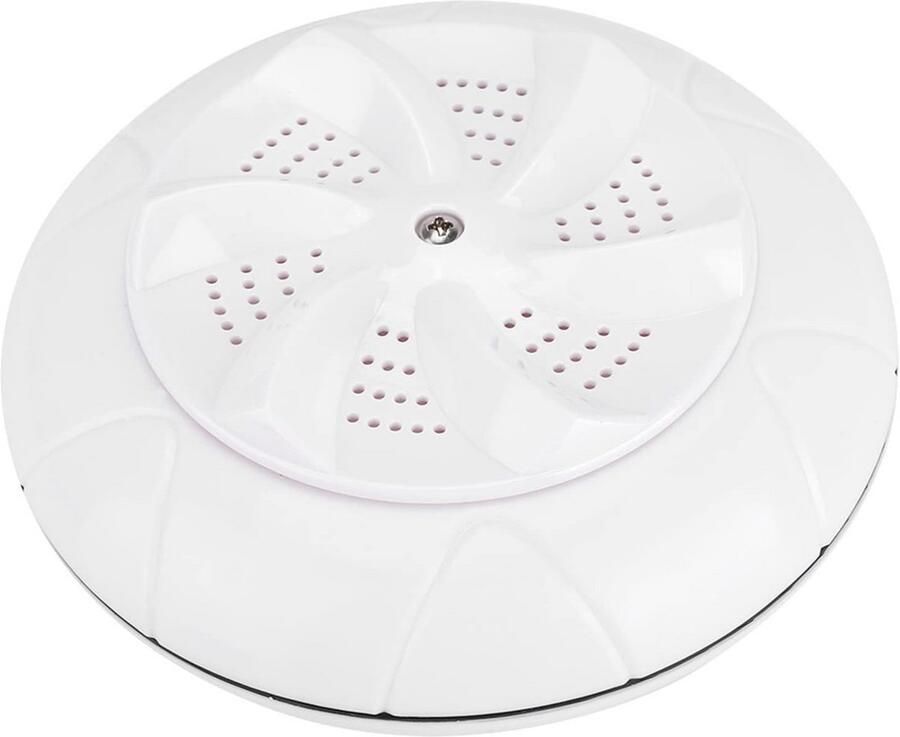 Draagbare Wasmachine Mini Wasser Reis Wassen USB Aangedreven Turbine 15 x 15 x 6 cm Wit