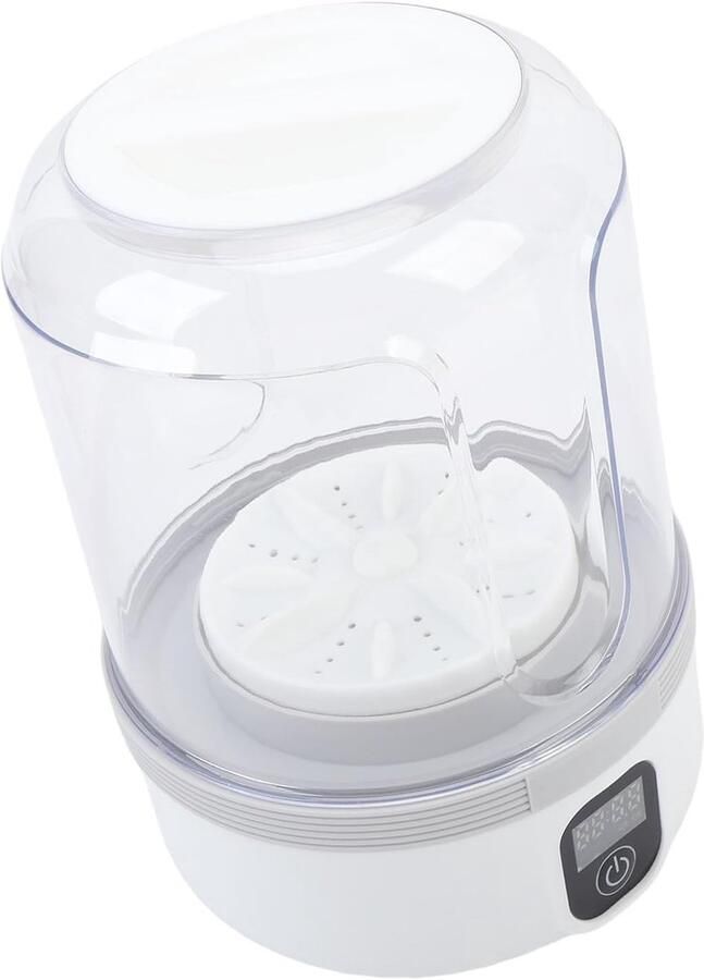 Draagbare Wasmachine Ondergoed Wasmachine Snel Kleding Wassen USB Oplaadbaar Draadloos 22 x 15 x 15 cm