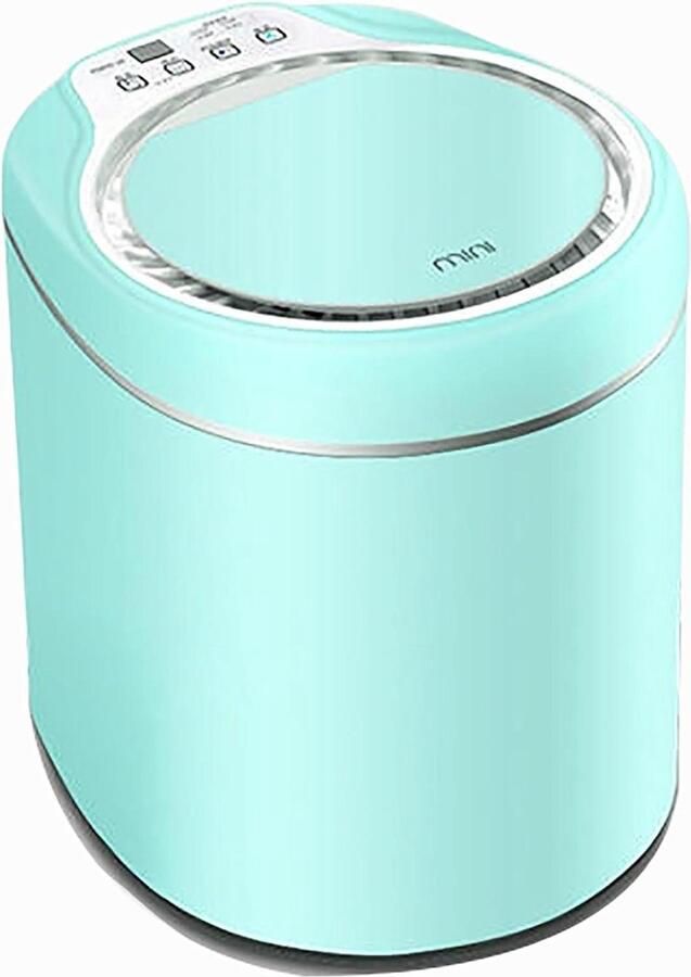 Draagbare Wasmachine Opvouwbare Mini Kleding Schoonhouden Ultrasone Turbinewas 25 kg Wit