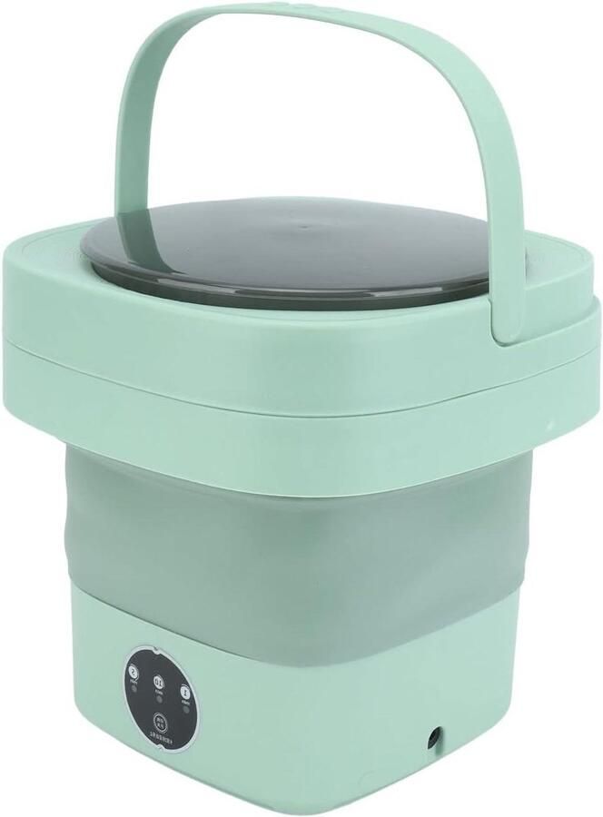 Draagbare Wasmachine Opvouwbare Mini Wasmachine Kleine Wasjes Doen 6.5 Liter Capaciteit Opvouwbaar Groente
