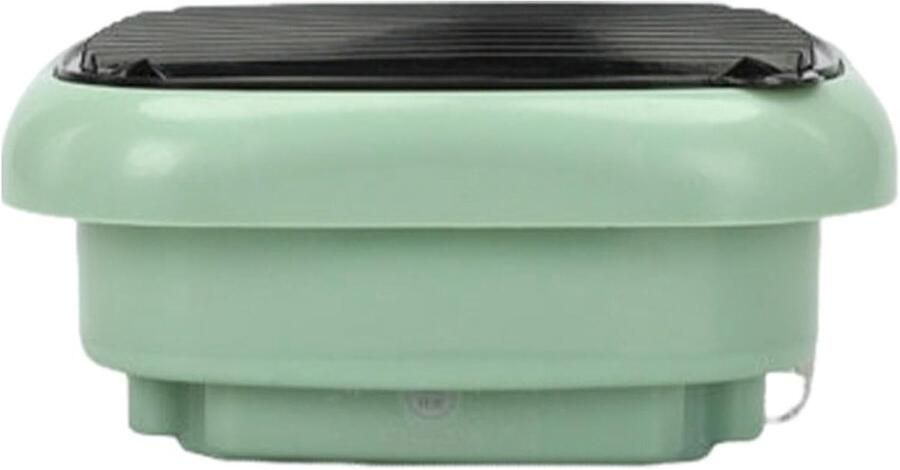 Draagbare Wasmachine Opvouwbare Wasmachine Kleine Wasjes Inclusief Afvoermand 5.5L Groen
