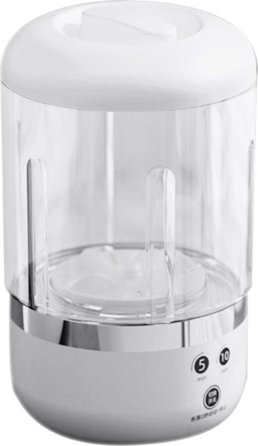 Draagbare Wasunit Kleine Wasmachine Dagelijks Gebruik Draadloos Compact Ontwerp 21.5 x 13.5 x 21.5 cm Wit