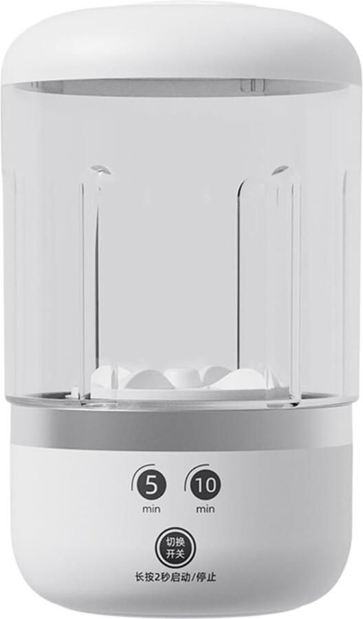 Draagbare Wasmachine Kleine Kledingreiniger Reizen Appartement Draadloze Technologie 21.5 x 13.5 cm Wit