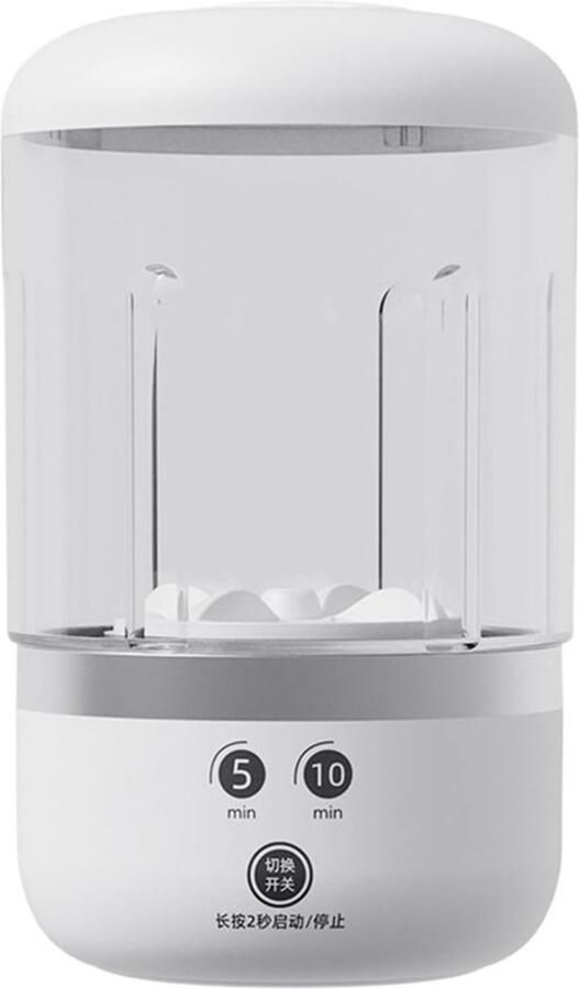 Draagbare wasunit Miniwasmachine Voor kleine wasjes Draadloos en oplaadbaar 21.5 x 13.5 x 21.5 cm
