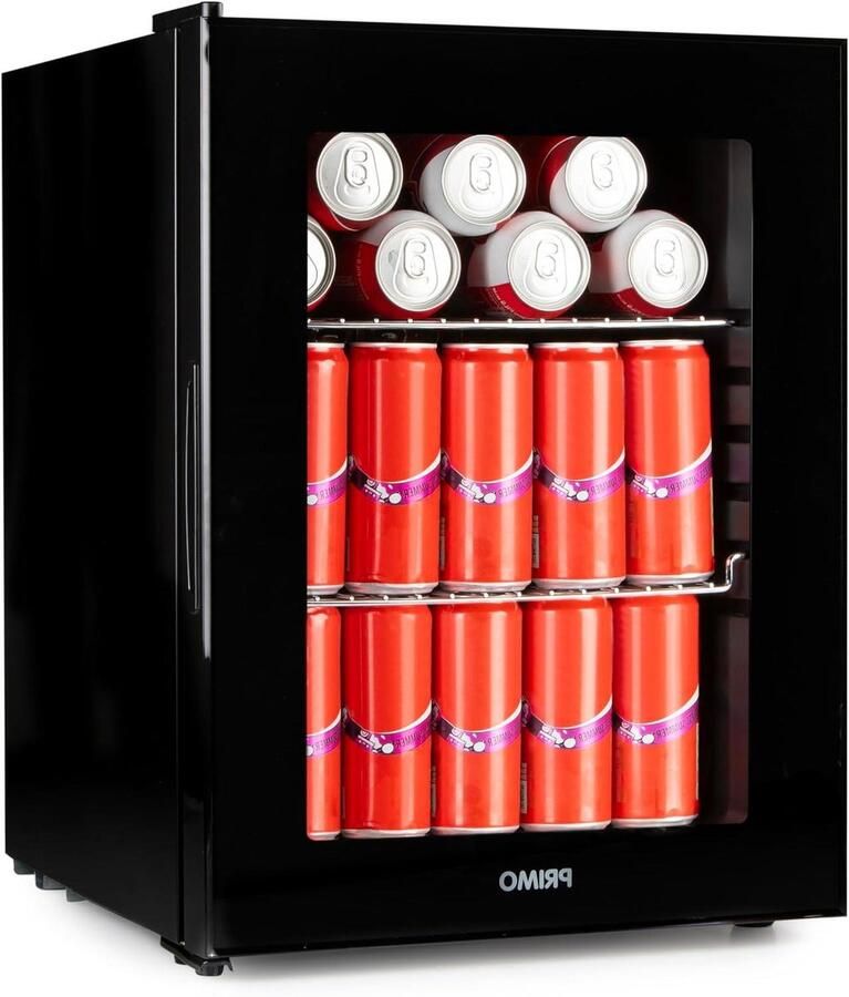Drankkoelkast Minibar Tafelmodel Dranken Koelen Stille Werking 42 DB 33 Liter Zwart
