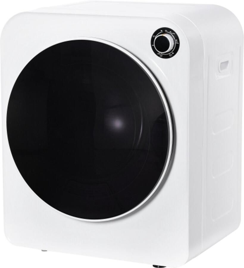 Droger 49x39x59 cm Afvoerdroger Wit ABS RVS 3 kg 830W Energieklasse G 5 Programma's Drievoudige Filter Oververhittingsbeveiliging Wandmontage