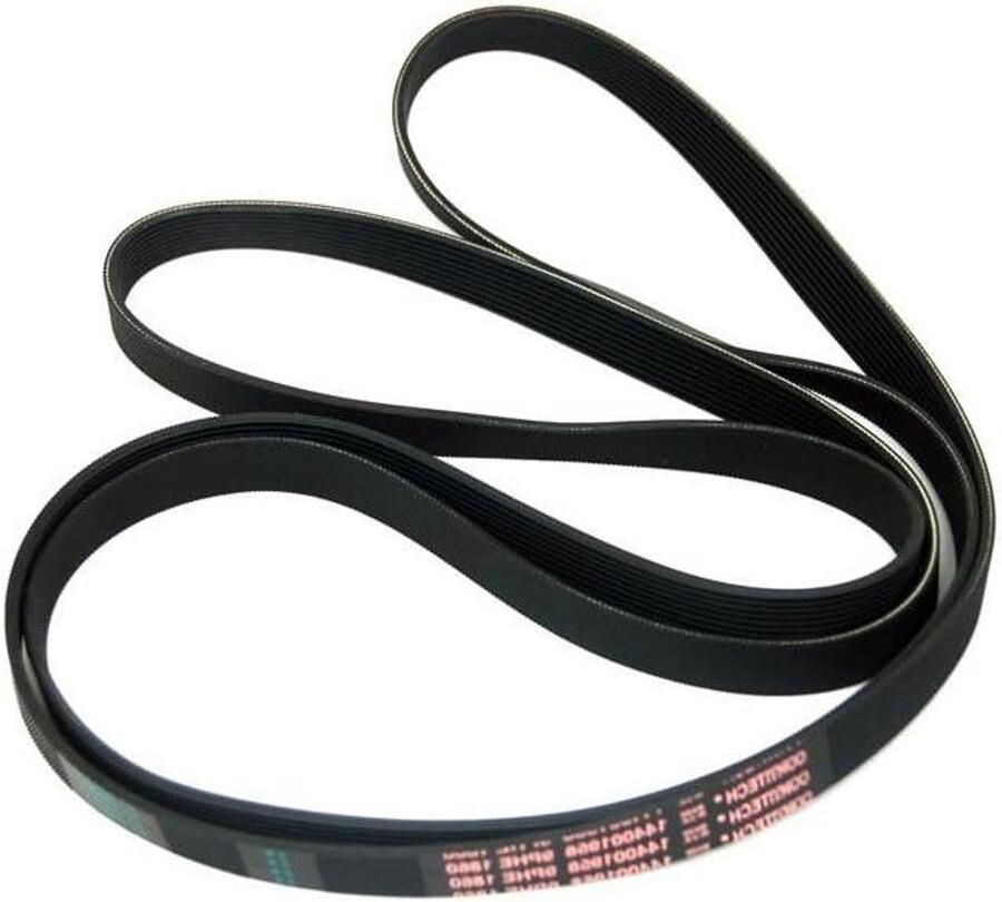 Droger Aandrijfriem Droger Riem Wasdroger Reparatie Originele Vervanging 1860H9E Zwart