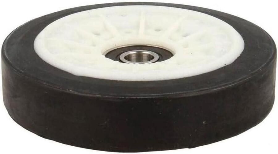 Droger Klemrol Onderdeel Droogtrommel Droger Reparatie Originele Code 12.8 cm Zwart