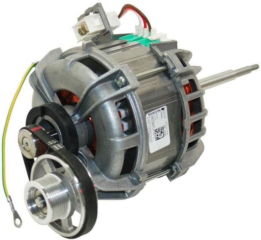 Droger Motor Vervangingsmotor Droger Repareren Origineel Onderdeel 2953880300 Zwart