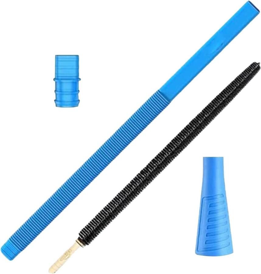 Droger Pluisborstel Ventilatie Reiniger Droger Onderhoud Flexibele Diepe Reiniging 80 cm slang Blauw
