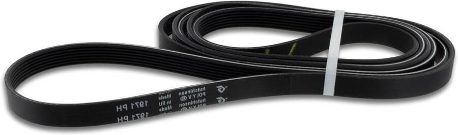 Droger Riem Aandrijfriem Wasdroger Apparaat Reparatie V-ribben Profiel 1971 mm Lengte Zwart