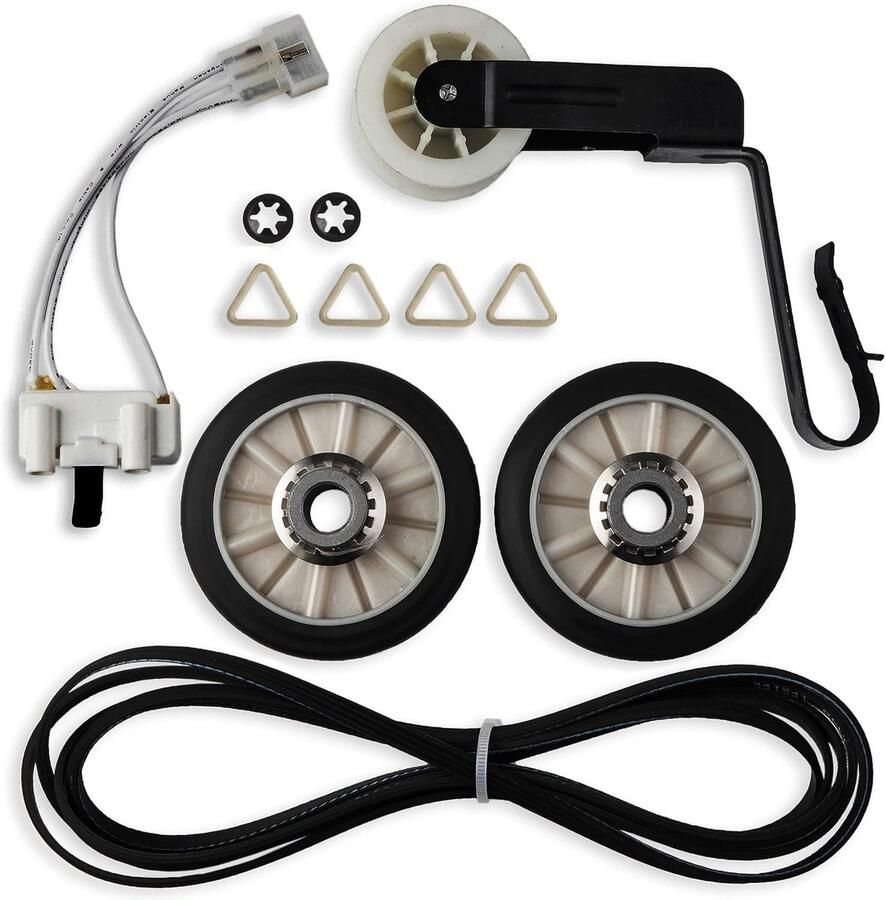 Droger Riem Kit Reparatie Onderdelen Apparaat Onderhoud Complete Set 29 Kubieke voet Zwart