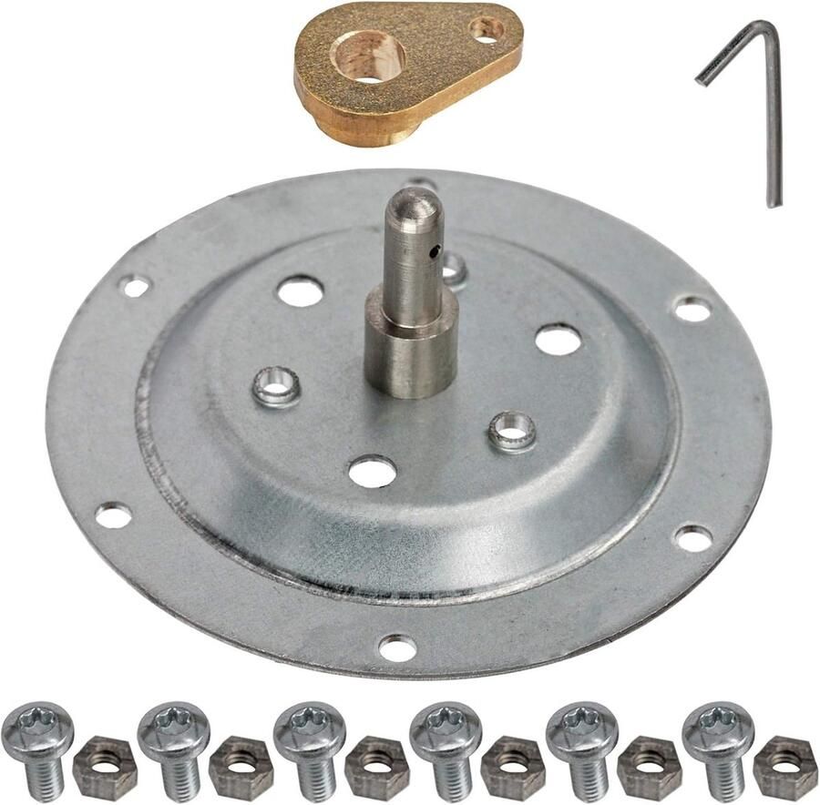 Droger Trommel Kit Wasdroger Onderdelen Reparatie en Onderhoud Geklonken Constructie 14 x 10 x 4 cm