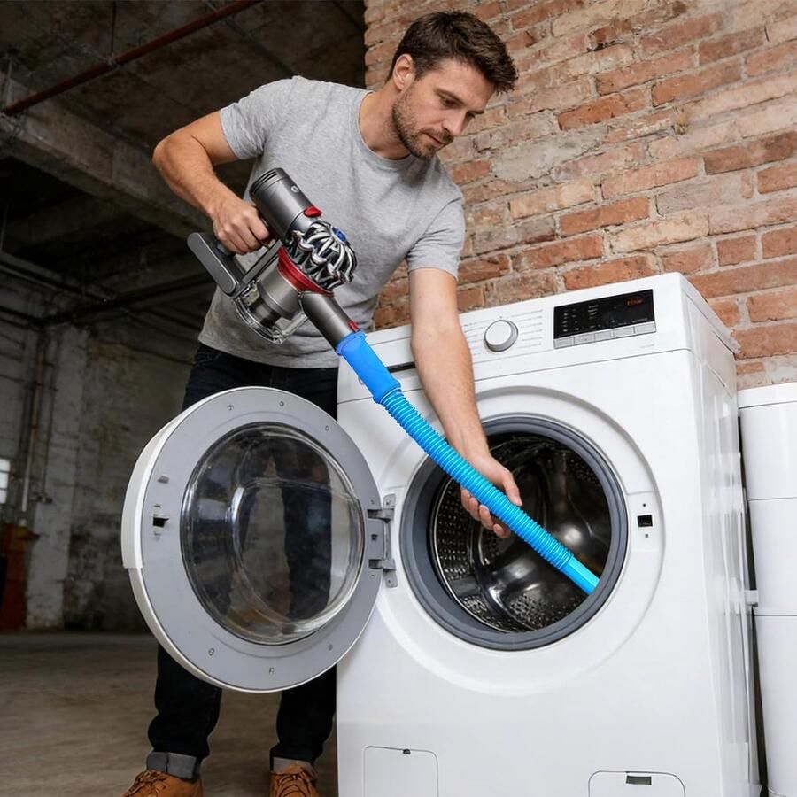 Droger Vent Cleaner Kit Pluisverwijderaar Droger Onderhoud Universele Compatibiliteit 79 cm Blauw