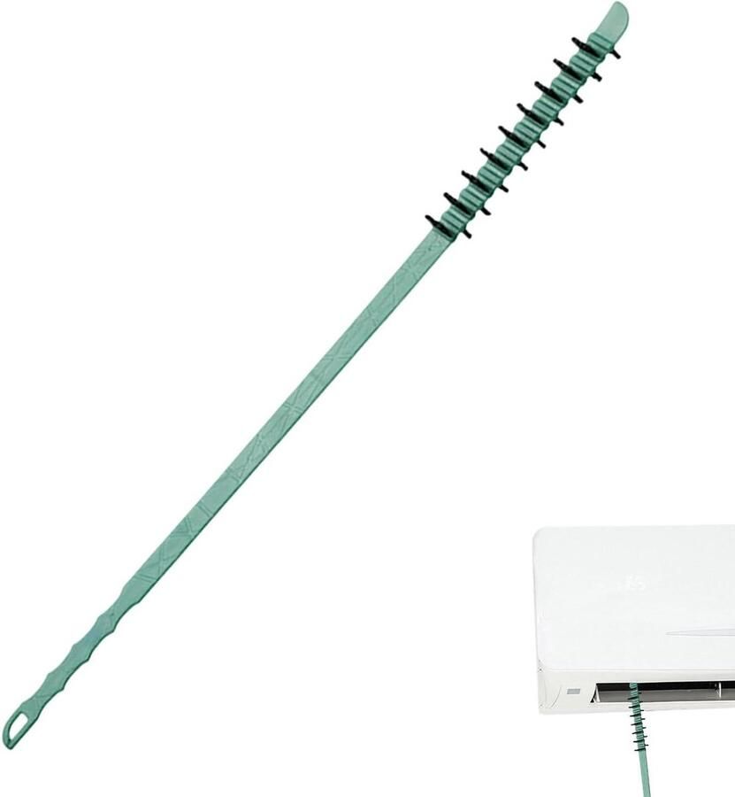 Droger Vent Cleaner Pluisstofverwijderaar Efficiënt Reinigen Verlengd Handvat 34 cm Lengte Groen