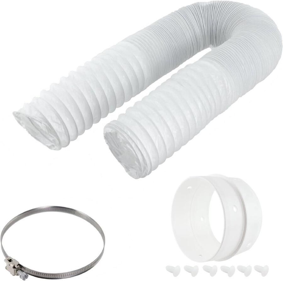 Droger Vent Slang Kit Condensor Slang Set Droger Ontluchting Met Verlengring 4 Meter 100mm