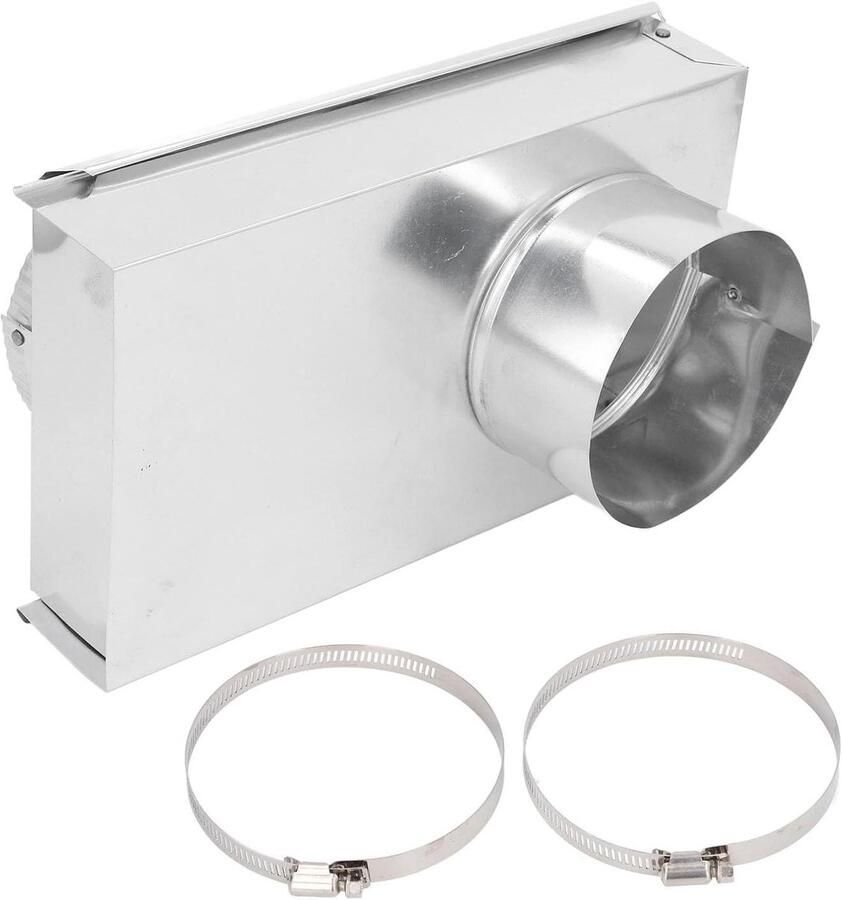 Droger Ventilatie Periscoop Verstelbaar Kanaal Krappe Ruimtes Pluis Minimaliserend 0 tot 5 Inch Aluminium