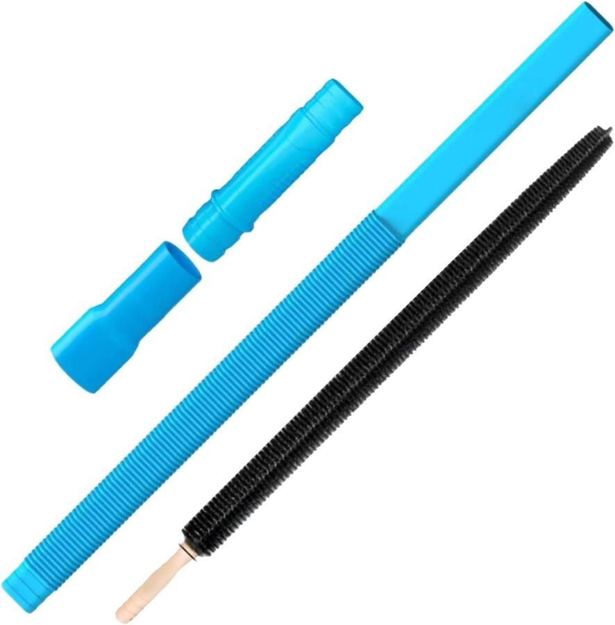 Droger Ventilatie Reiniger Zuigslang Borstel Wekelijks Onderhoud Flexibele Slang 80 cm Grijs