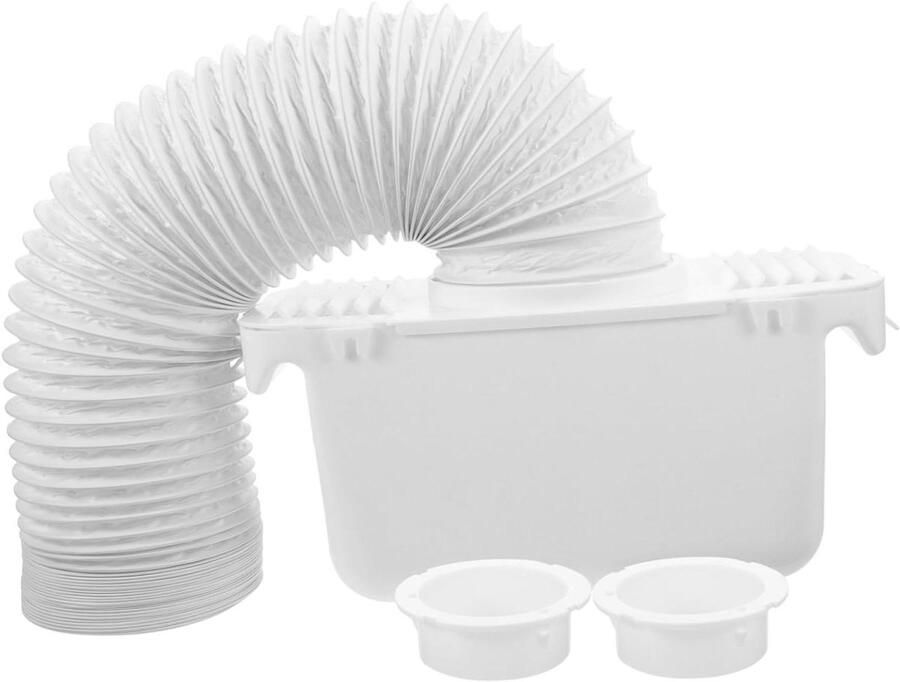Droger Ventilatieset Wasgoed Droger Fris Wasgoed Effectief Pluisfilter 28 cm Lengte Wit