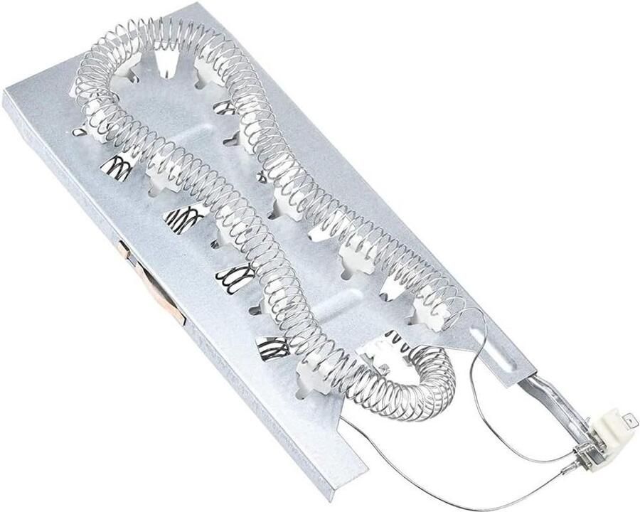 Droger Verwarmingselement Droger Onderdeel Droger Reparatie Hoge Kwaliteit Legering 35 x 16 x 7 cm Zilver