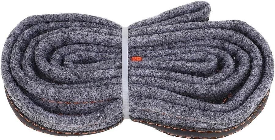 Droger Vilt Afdichting Trommelafdichting Droger Reparatie Hittebestendig Vilt 18 x 11 x 4 cm Grijs