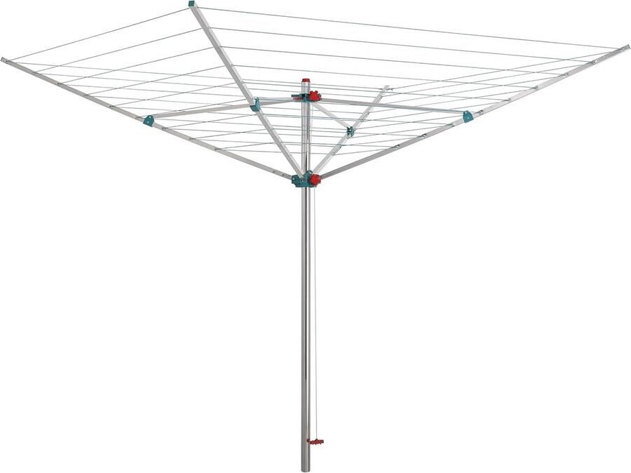 Droogmolen Alustar XL Buiten droogmolen Was drogen Gemaakt in Duitsland 40 meter Zilver