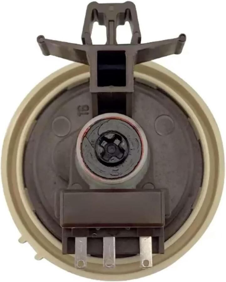 Drukschakelaar Waterniveau Sensor Wasmachine Reparatie Hoge Kwaliteit Materialen Standaard Montage Zwart